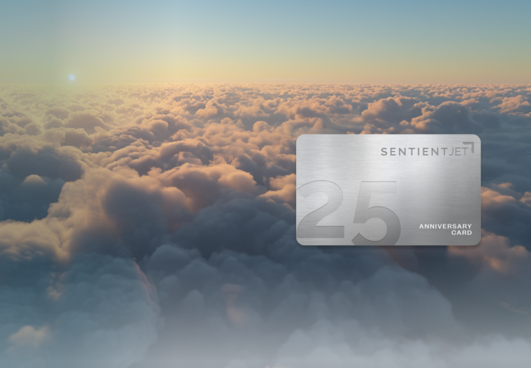 Sentient Jet Celebrates 25 Years of Innovation and Loyalty with Limited Edition 25th Anniversary Jet Card and Upgraded Referral & Rewards Program