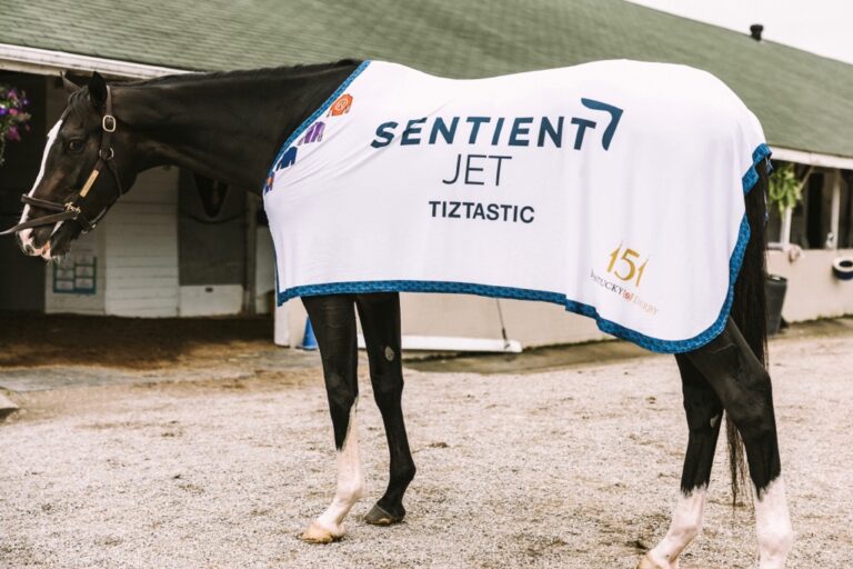Sentient Jet Returns to the Kentucky Derby® for Ninth Year, Celebrating with Top Contender Tiztastic and Signature Bobby Flay Breakfast